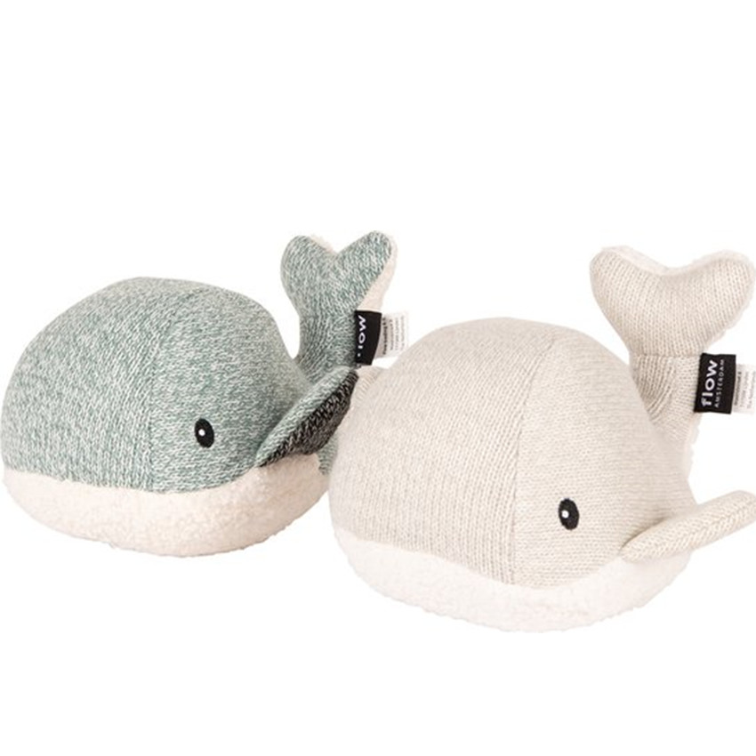 Hartslagknuffel - Walvis - oplaadbaar - Grijs   