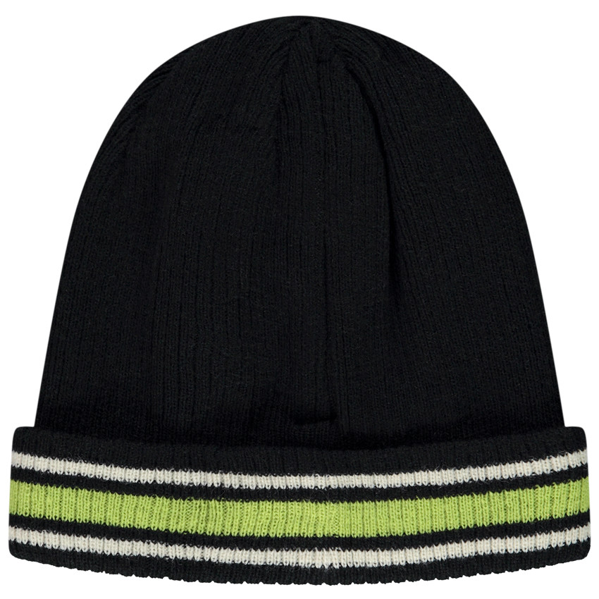 Muts met ribbel-effect en 3D-borduurwerk voor jongens 