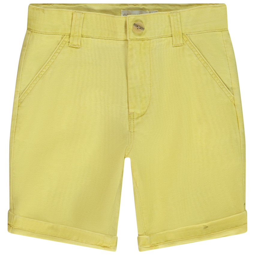 Bermuda van stof voor jongen 