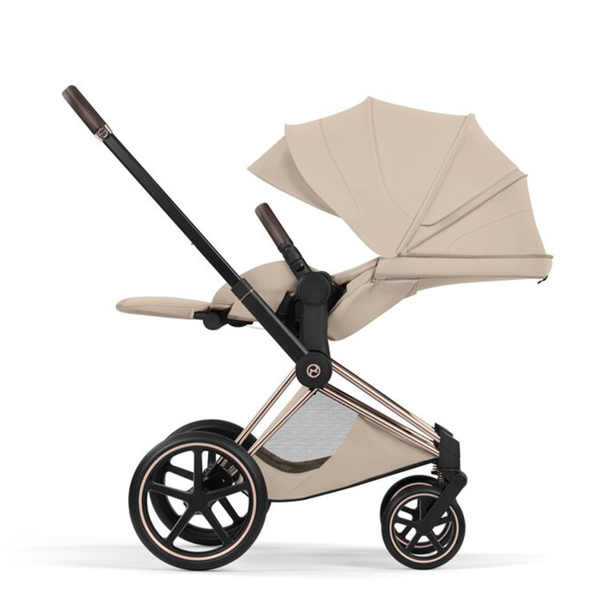 Zitbekleding kinderwagen Priam/e-Priam-Style Collection Cozy Beige 