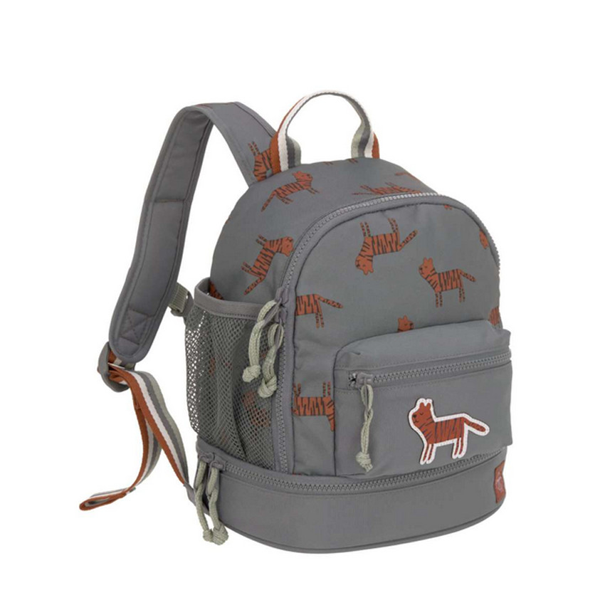 Sac à dos Mini Safari Tigre - Gris 