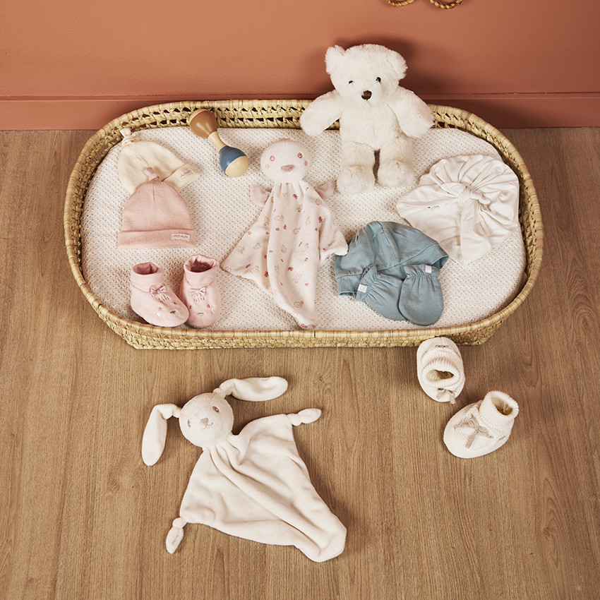 Turban in jersey stretch voor baby meisje 