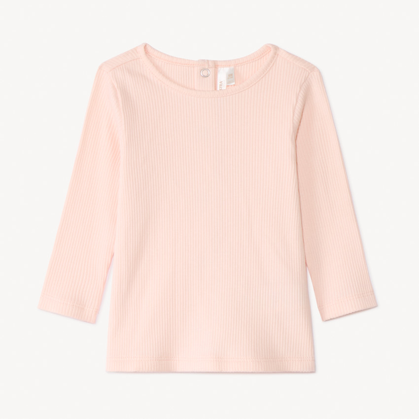 Ensemble salopette fleurie + t-shirt manches longues pour bébé fille 