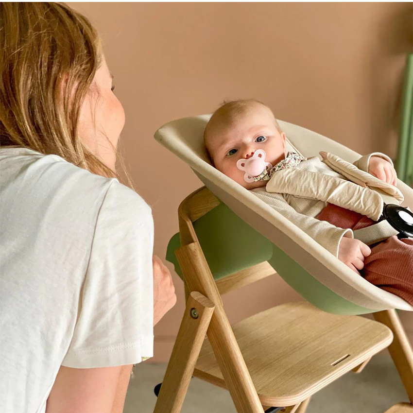 Chaise haute Kaos Klapp évolutive pliable Plastic Desert Sand 