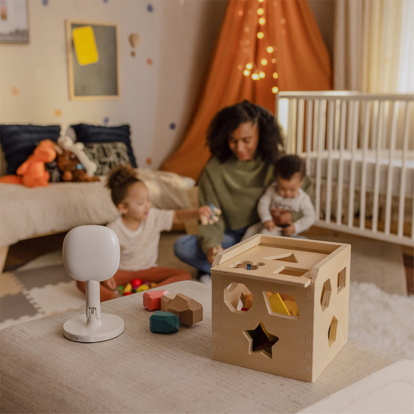 Babyphone Vidéo Pro + dispositif respiratoire + Support Flexible caméra 
