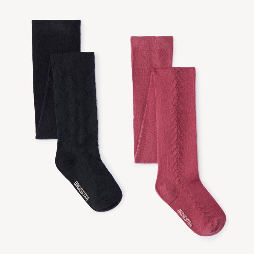 Set van 2 dikke fantasie panty