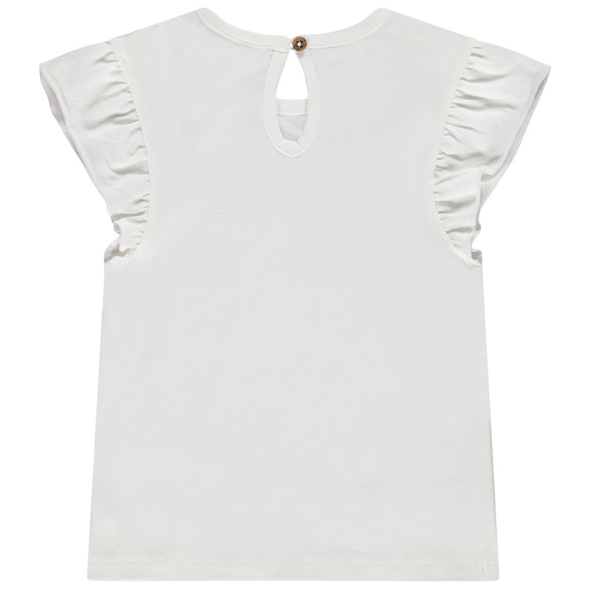 T-shirt met korte mouwen print De Leeuwenkoning Disney voor meisjes 