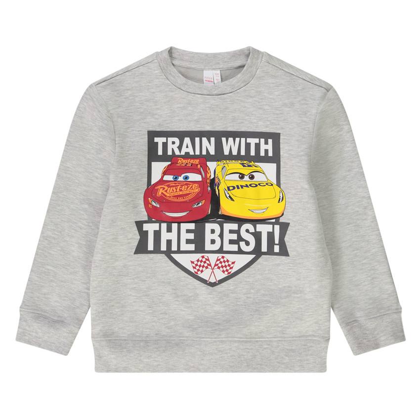 Sweat en molleton print Cars Disney pour garçon 