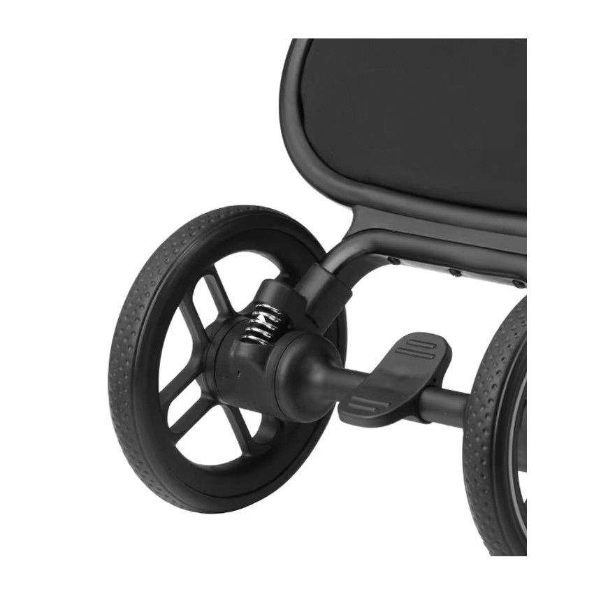 Poussette Leona 2 ultra compacte - Essential Green/Brown leather 