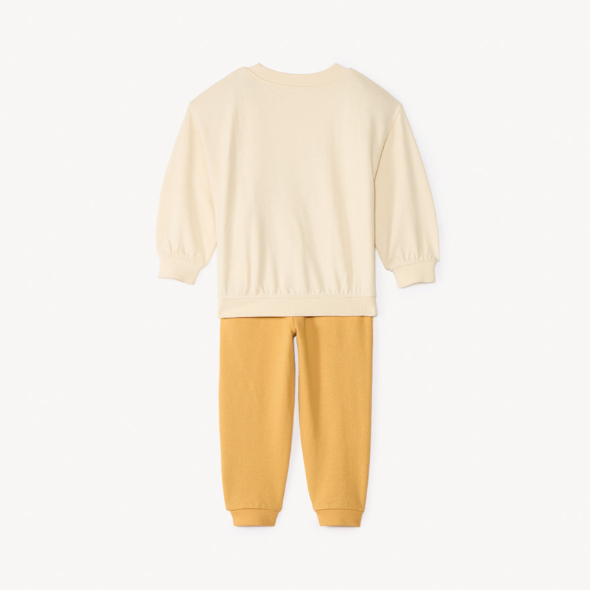Joggingset met tekening voor babyjongen 