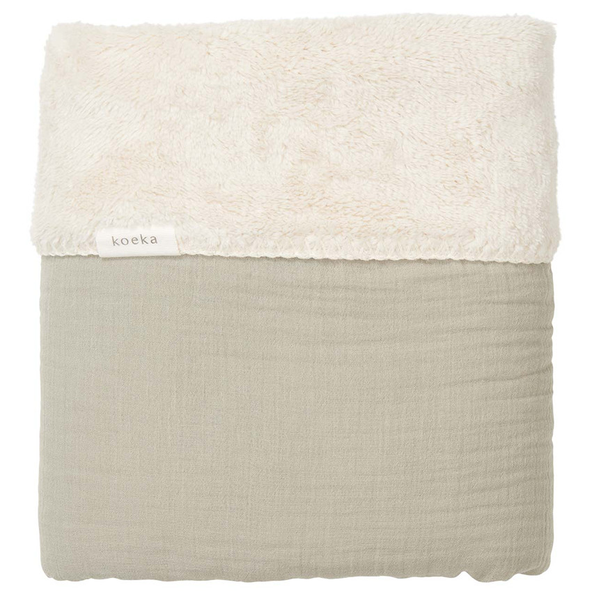 Couverture berceau Teddy Faroo Sage 75x100cm TOG 2.9 