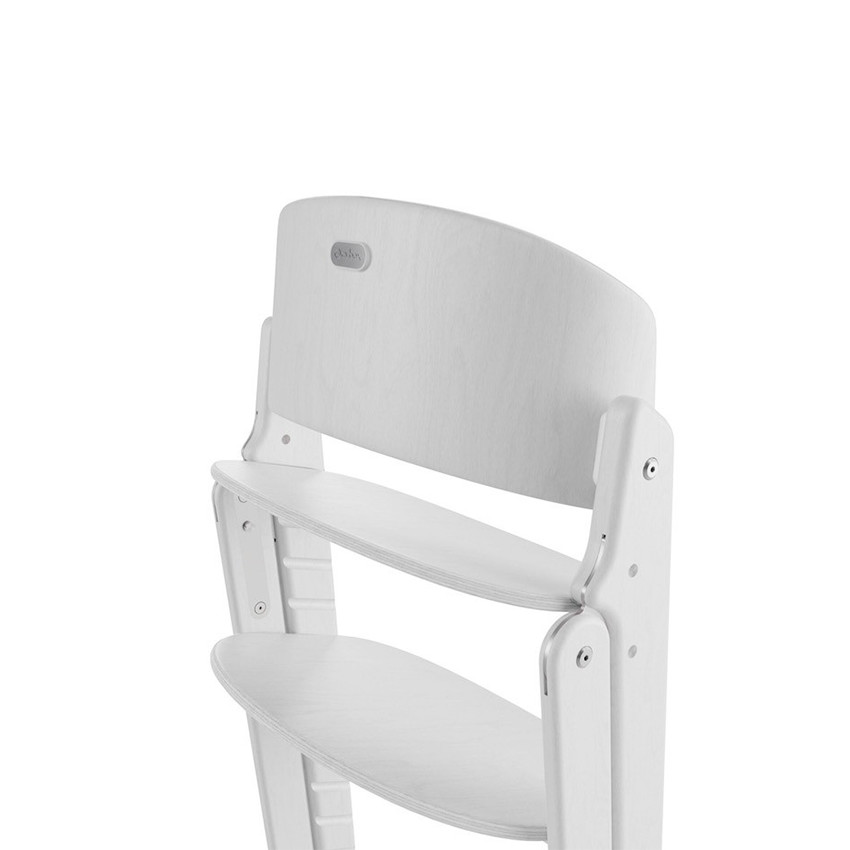 Click Fold evolutieve hoge stoel wit 