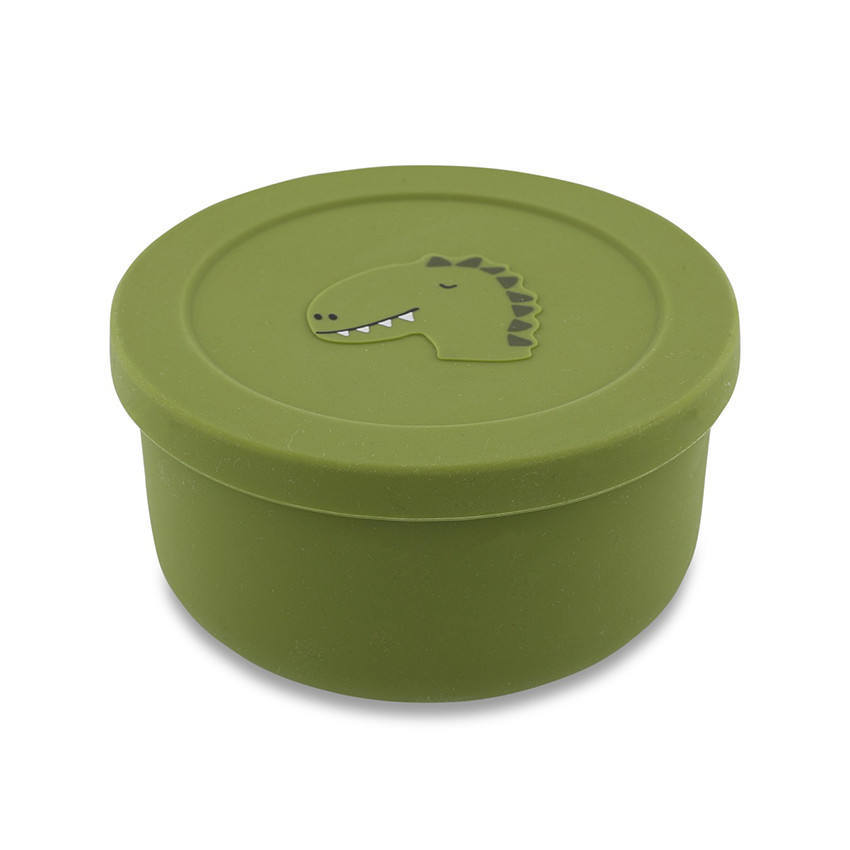 Boîte à collations en silicone Mr. Dino 