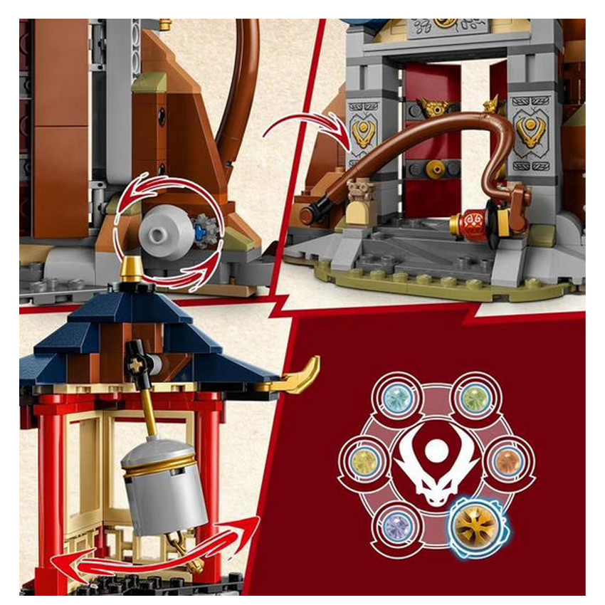 Ninjago De energiekernen van de Tempel van de Draak 71795 