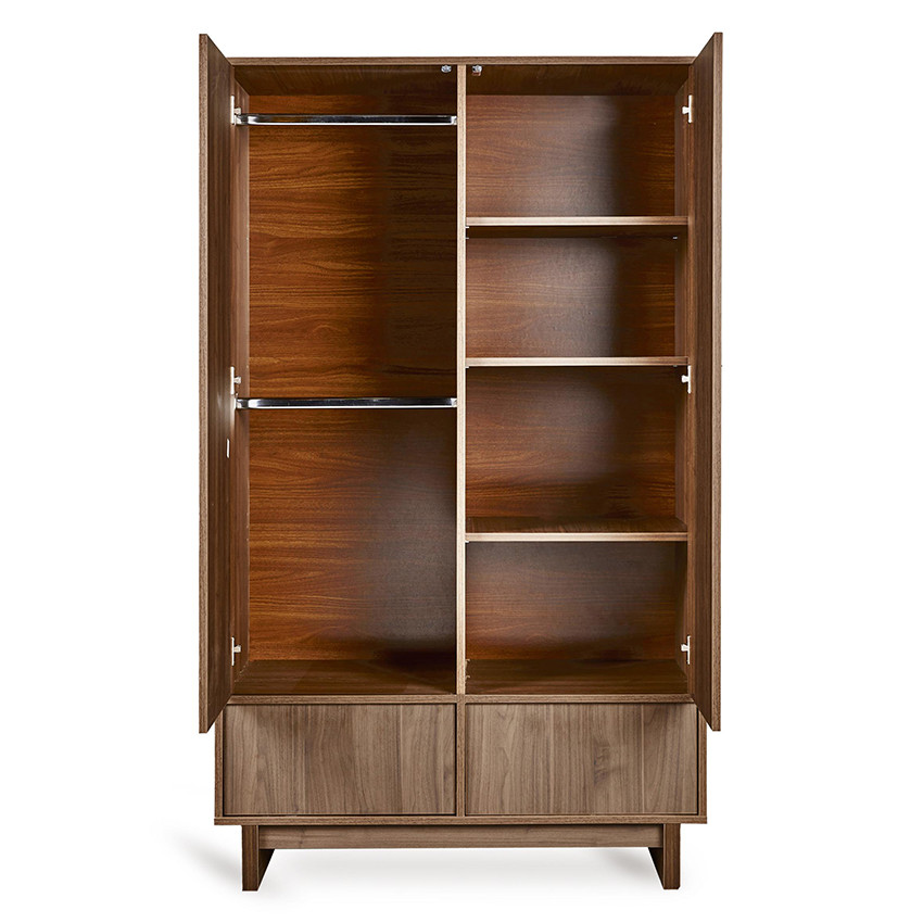 Armoire 2 portes Kyo Walnut 