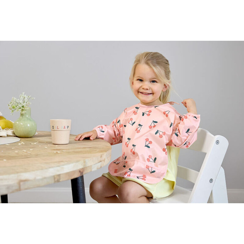 Slab lange mouwen waterdicht 6-24m Happy Fruits Cherry 2stks 