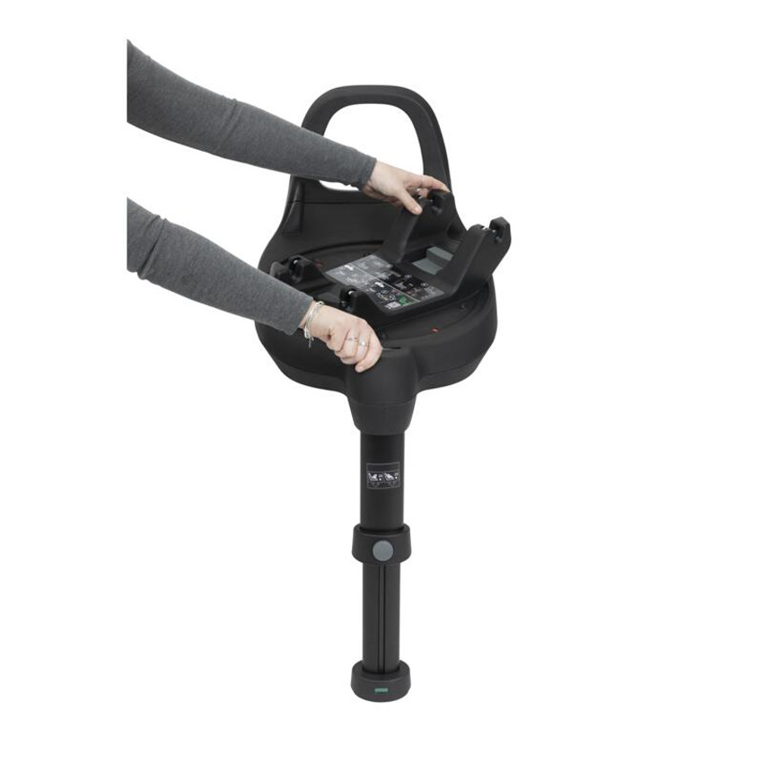 Base rotative 360° Kory Bi-Seat/Full Seat black air  