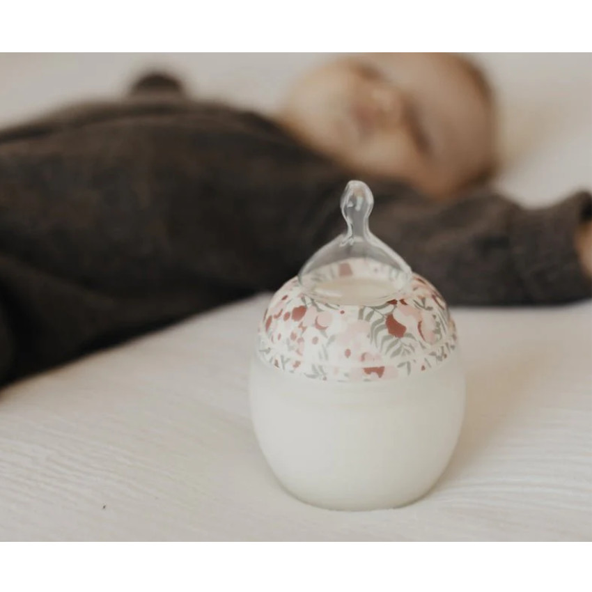 Biberon silicone 150ml Liberty Mimosa Pink 