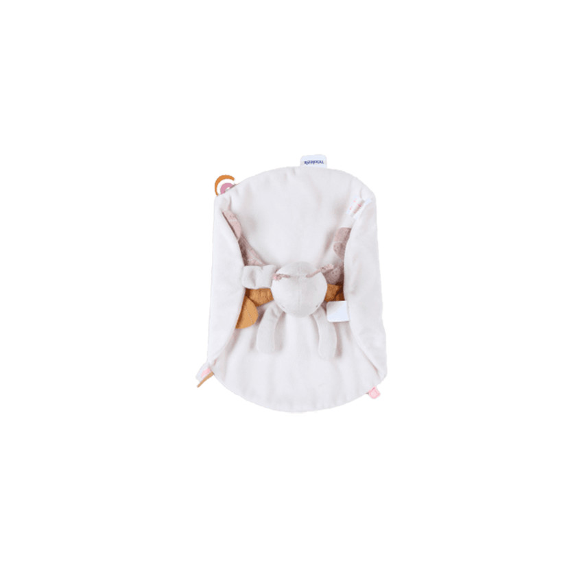 Doudou marionnette à doigt en veloudoux Louli 