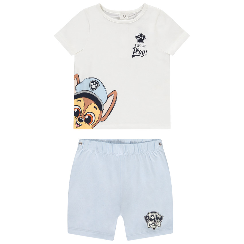 Set pyjama 2-delig short + T-shirt Pat