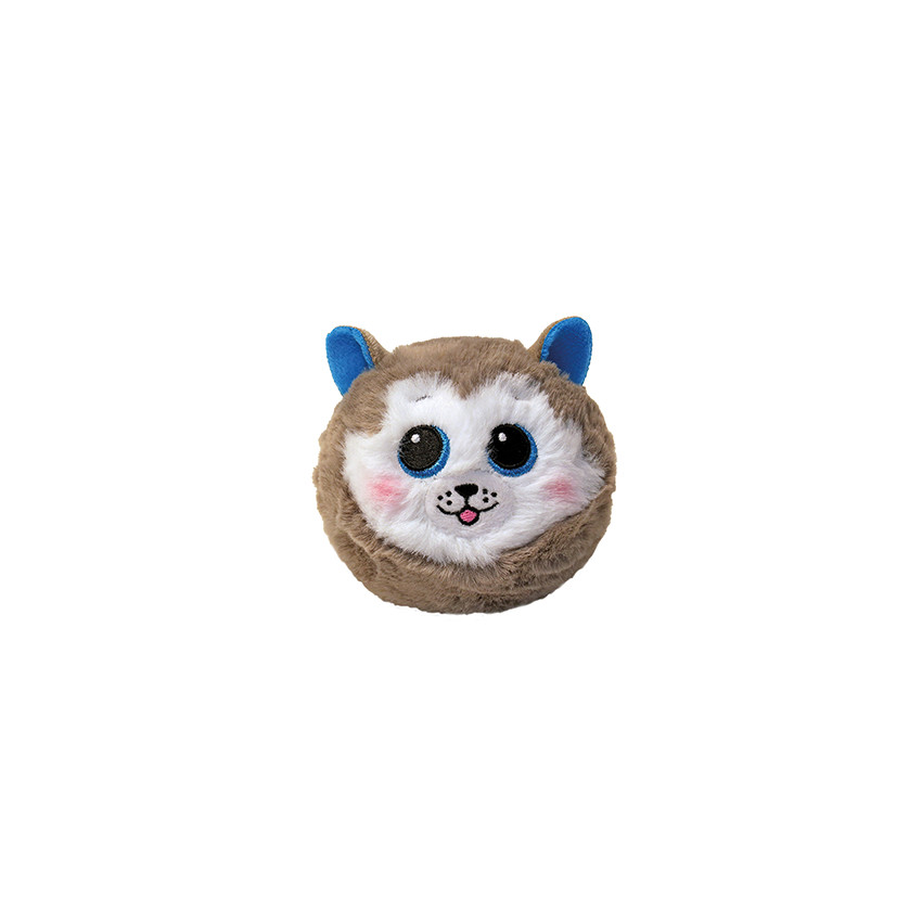 PETITES PELUCHES BEANIE BOUNCERS - SLUSH LE HUSKY 