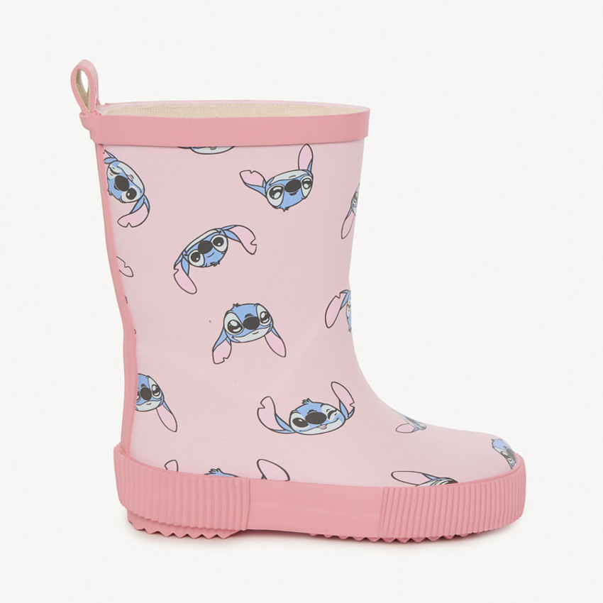 Bottes de pluie imprimé Stitch Disney pour fille 