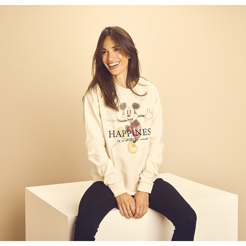 Sweat en molleton oversize Mickey Disney pour adulte 