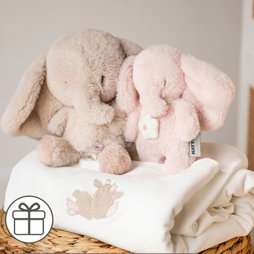 Housse de couette 100x140 cm + taie d'oreiller 40x60 cm - Velours - Fanfan - Blanc 