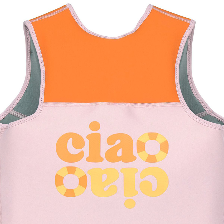 Gilet de natation 24-72 mois Pale Pink/Orange 