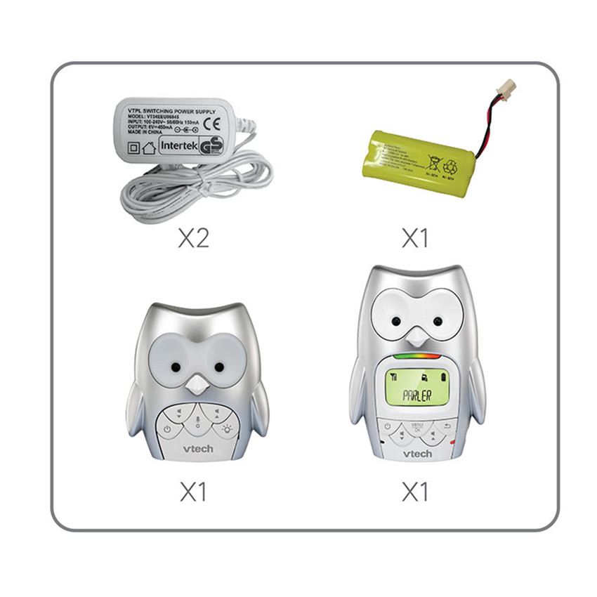 Babyphone audio Hibou Family BM2300 
