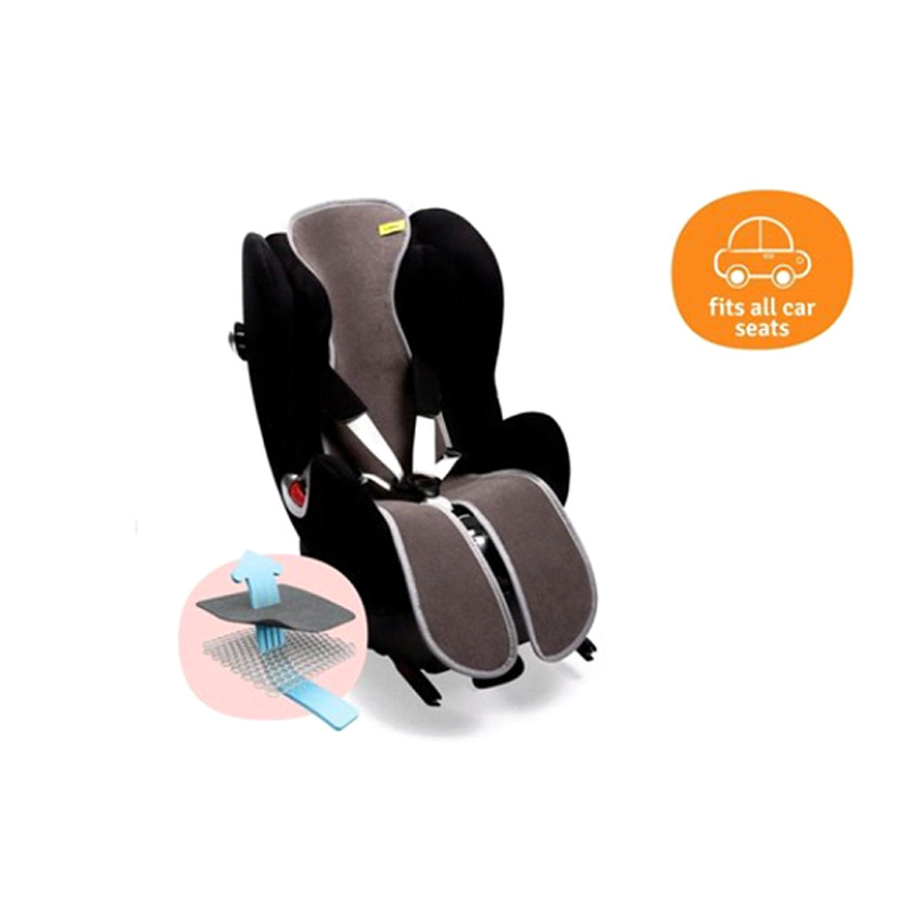 Coussin Air Layer siège-auto GR2/3 avec jambes - Vanilla 