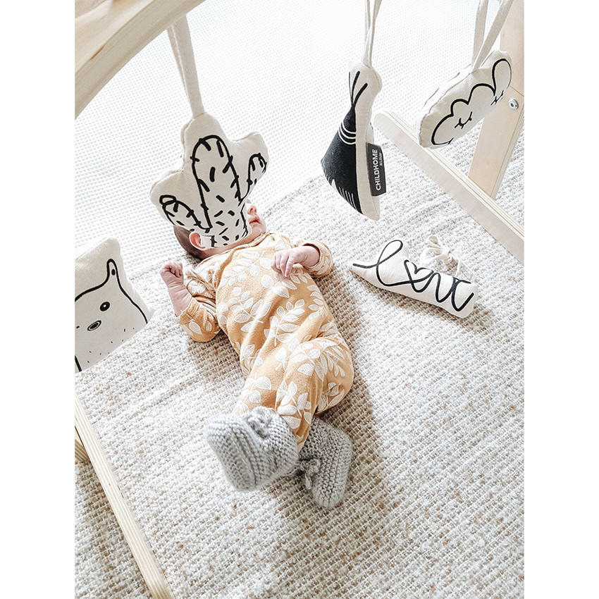 Set de 5 jouets à accrocher compatible Tipi Play Gym - 5 motifs 