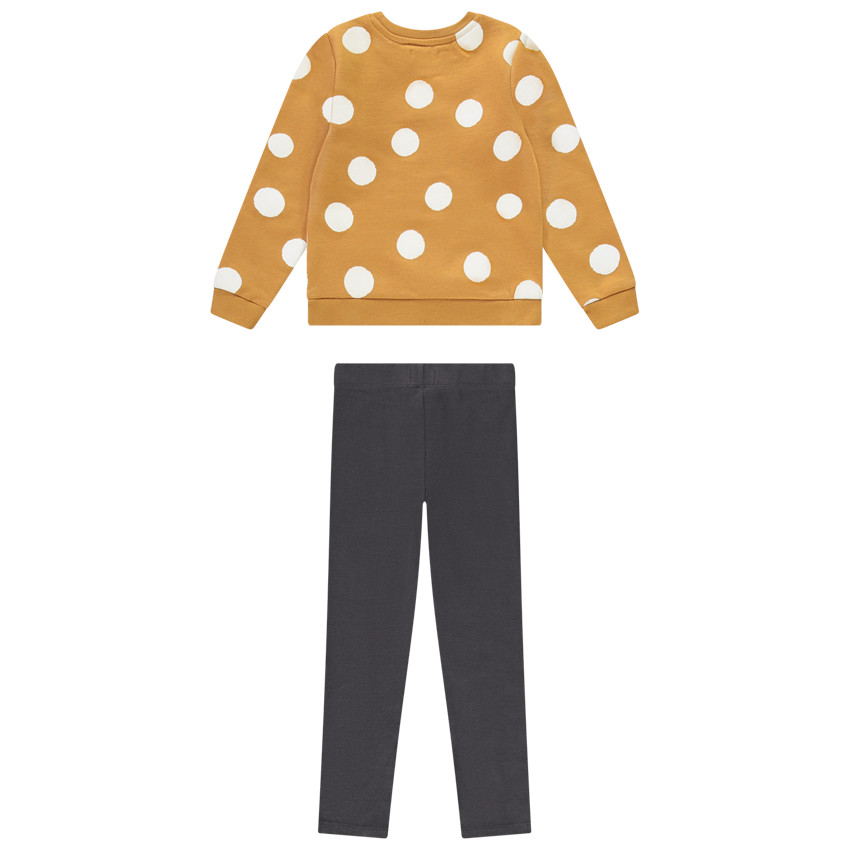 Ensemble de jogging en jersey fantaisie pour fille  