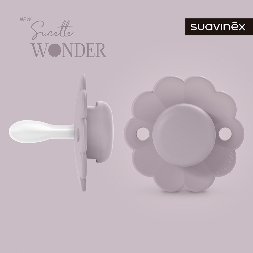 Sucette silicone réversible SX Pro 6-18M Wonder mist lavander 