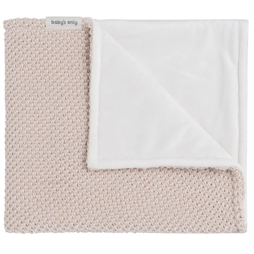 Deken wieg Soft Sparkle - Flavor Goud/ivoor 70x95 cm 