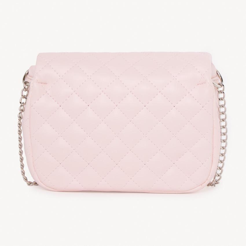 Sac bandoulière effet cuir matelassé pour fille 