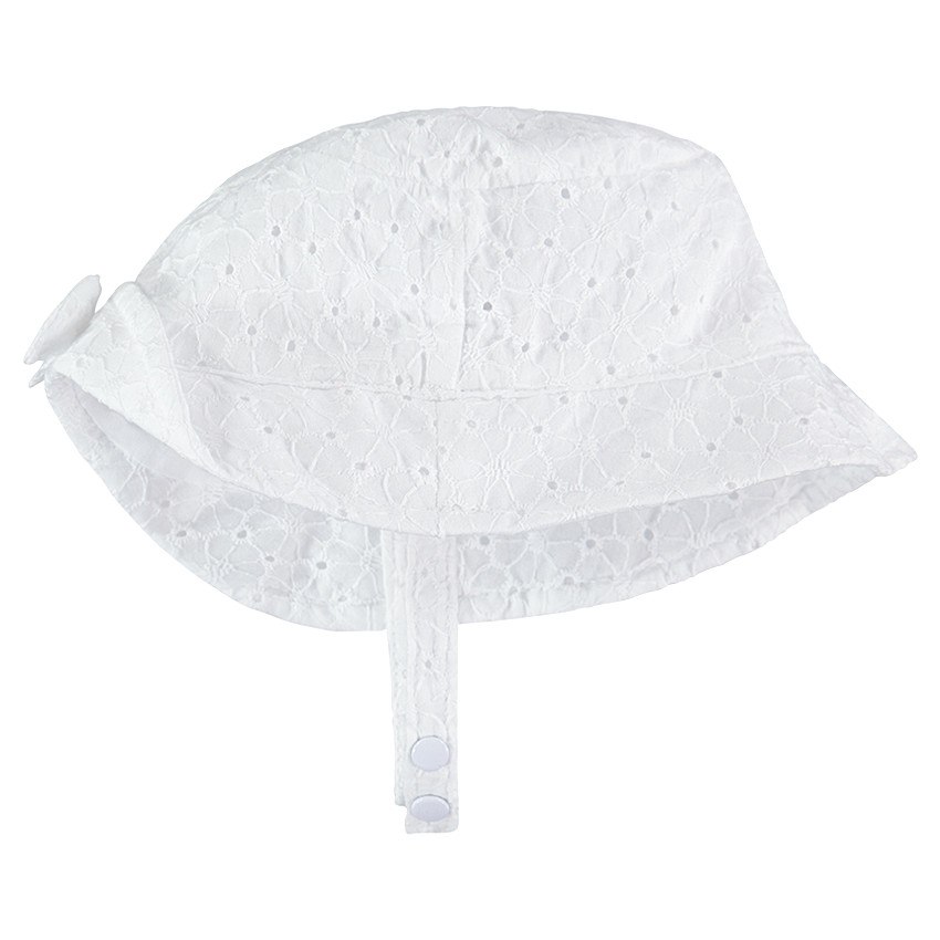 Charlotte en broderie anglaise pour bébé fille 