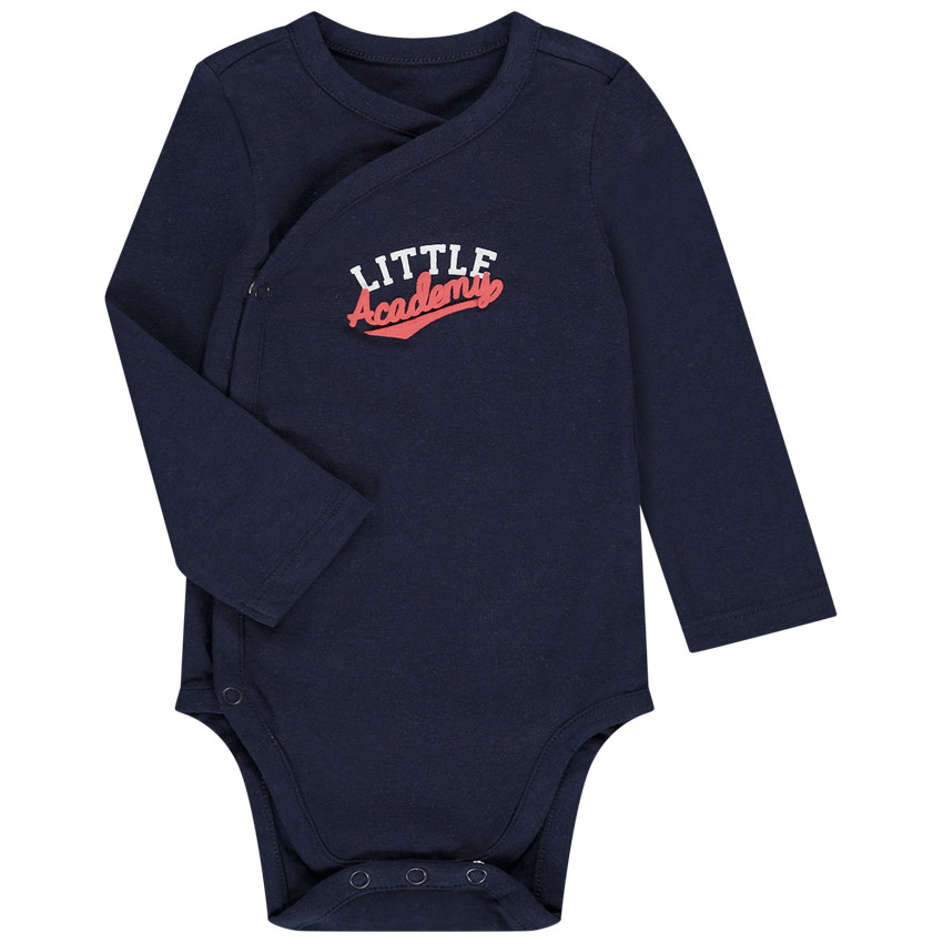 Lot de 5 bodies imprimé preschool academy pour bébé garçon 