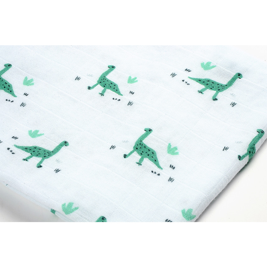 Lot de 3 langes en mousseline - Jurassique 