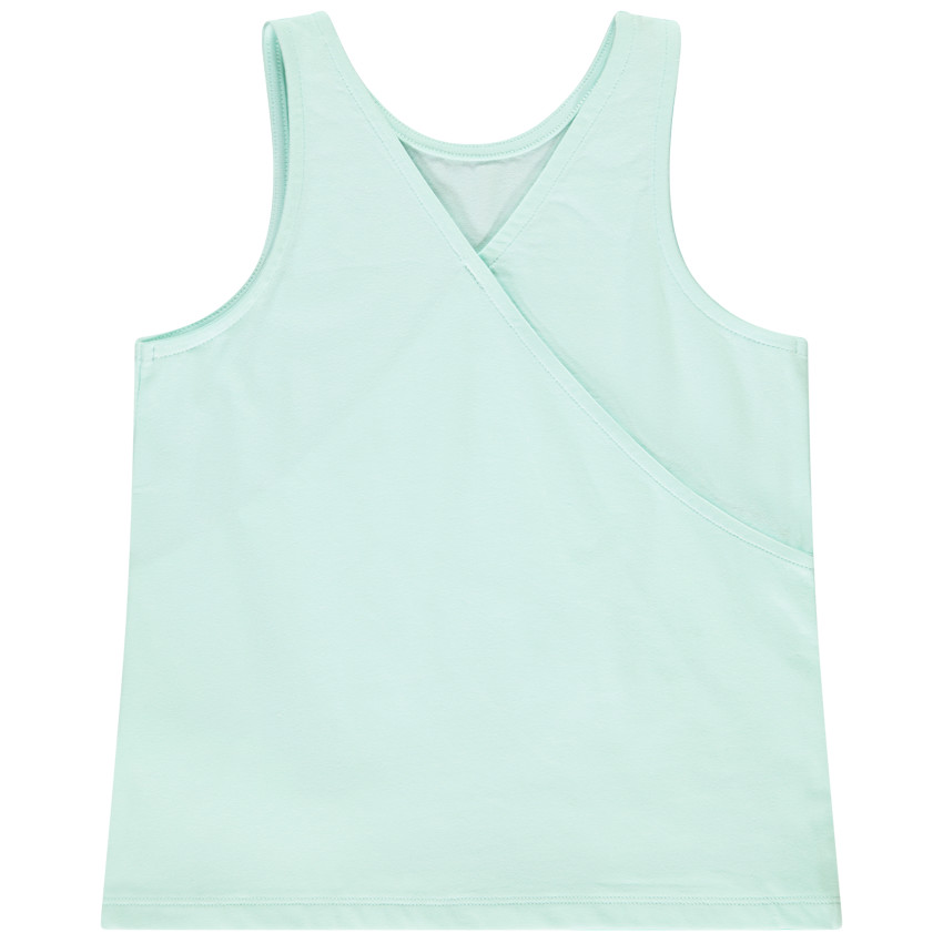 Strass top met kruisrug voor meisjes 