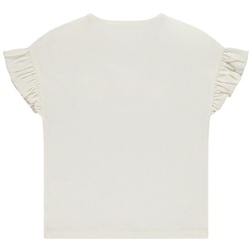 T-shirt korte mouwen Disney De Leeuwenkoning met magische pailletten voor meisjes 