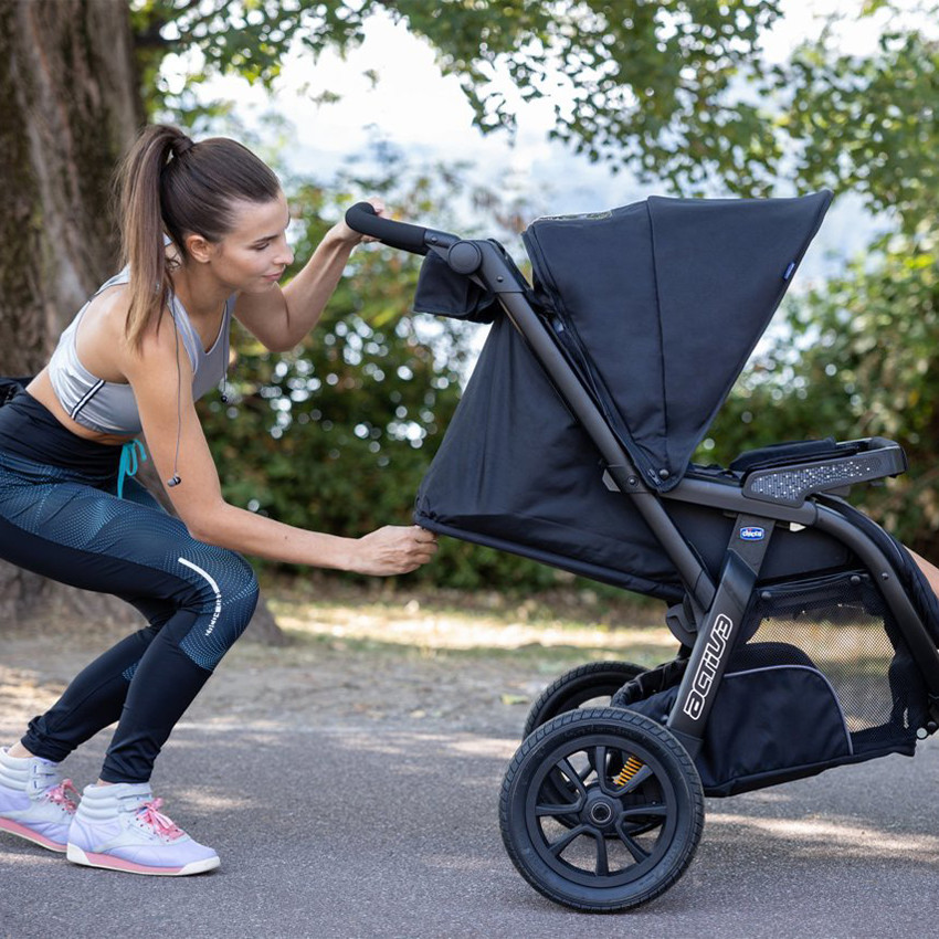 Poussette Activ3 tout-terrain jet black 