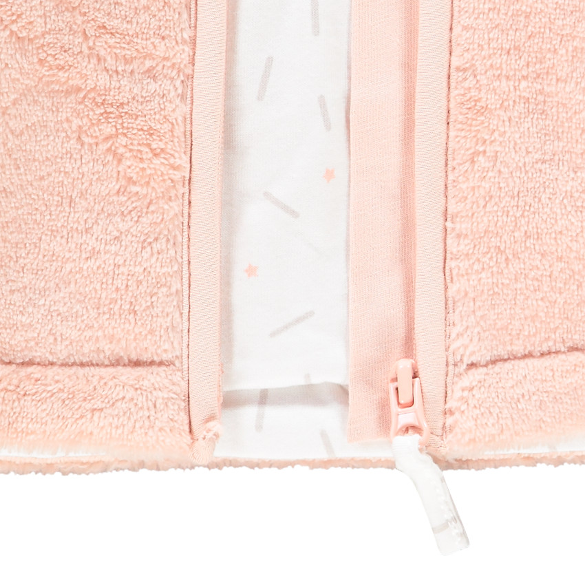 Veste en molleton à capuche pour bébé fille 