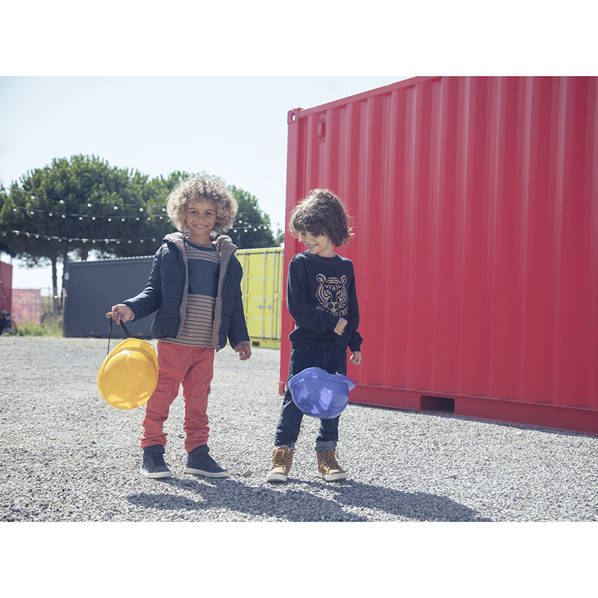 Verschoten slimfit jeans voor jongens 