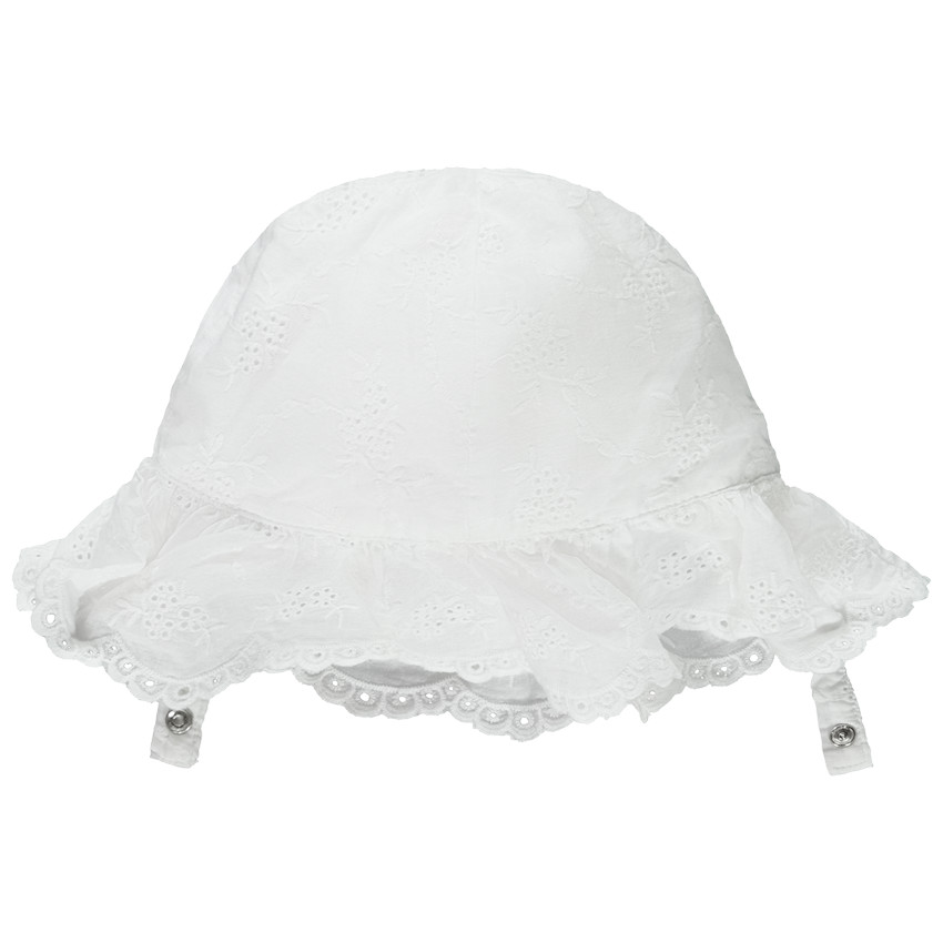 Charlotte en broderie anglaise festonnée pour bébé fille 