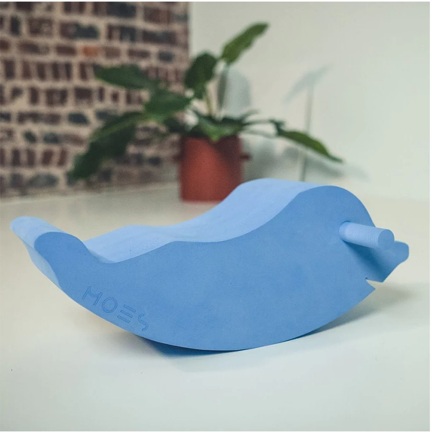 Dolfijn in schuim stimuleren creativiteit en motoriek Blauw 