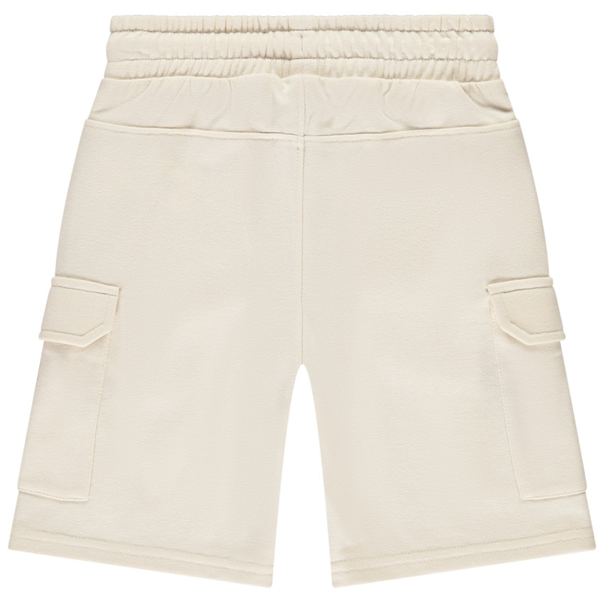 Bermuda in fleece met cargozakken voor jongens 