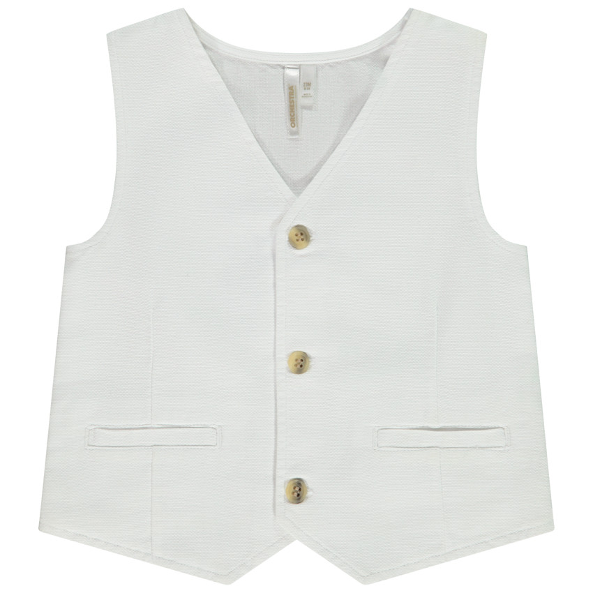 Gilet serveur de cérémonie pour bébé garçon 
