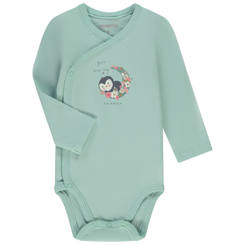 Set van 7 bodies in jersey met fantasieprint voor meisjes 