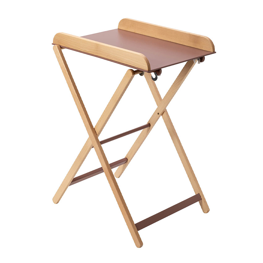 Table à langer pliante Jade hybride vieux rose 